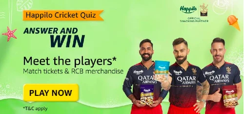 Read more about the article Happilo Cricket Quiz Answers Today