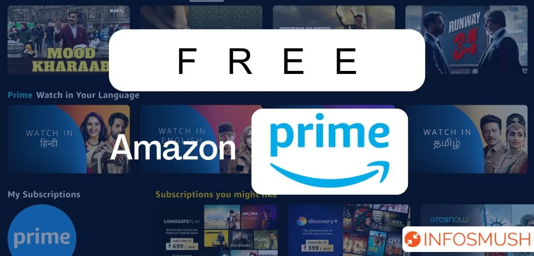 amazon prime susbcription free