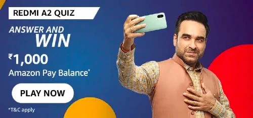 Amazon Redmi A2 Quiz Answers Today