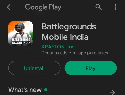 bgmi play store released